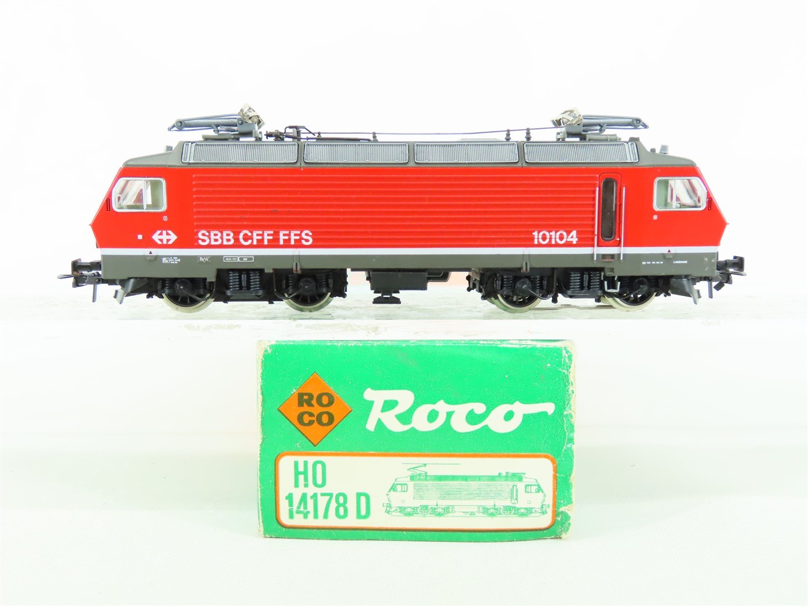 HO Scale 3-Rail Roco 14178D SBB CFF FFS Swiss Federal Re4/4 IV Electric #10104