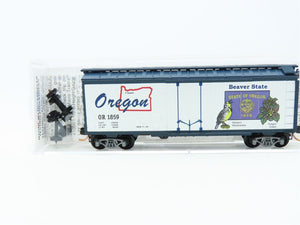 N Scale Micro-Trains MTL 21384 OR Oregon State 40' Plug Door Box Car #1859