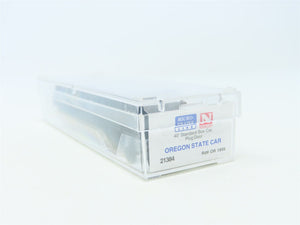 N Scale Micro-Trains MTL 21384 OR Oregon State 40' Plug Door Box Car #1859