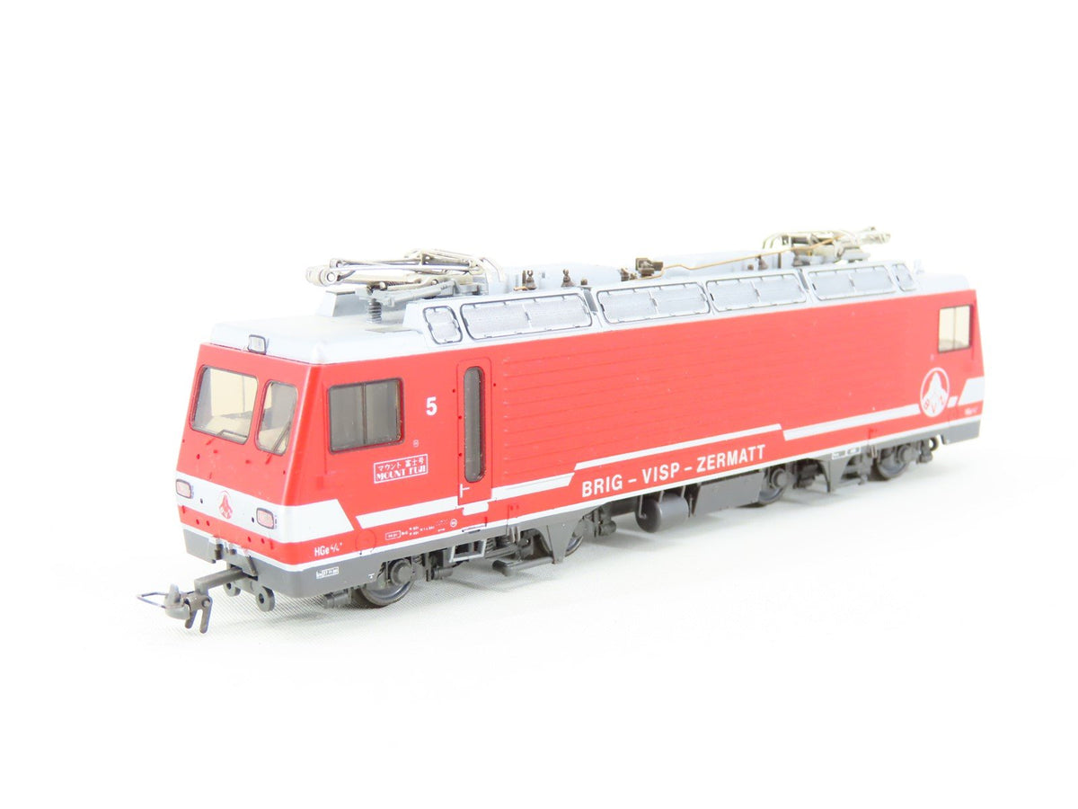 HOm Scale Bemo BVZ Brig-Visp-Zermatt HGe4/4 II Electric Locomotive &quot;Mount Fuji&quot;