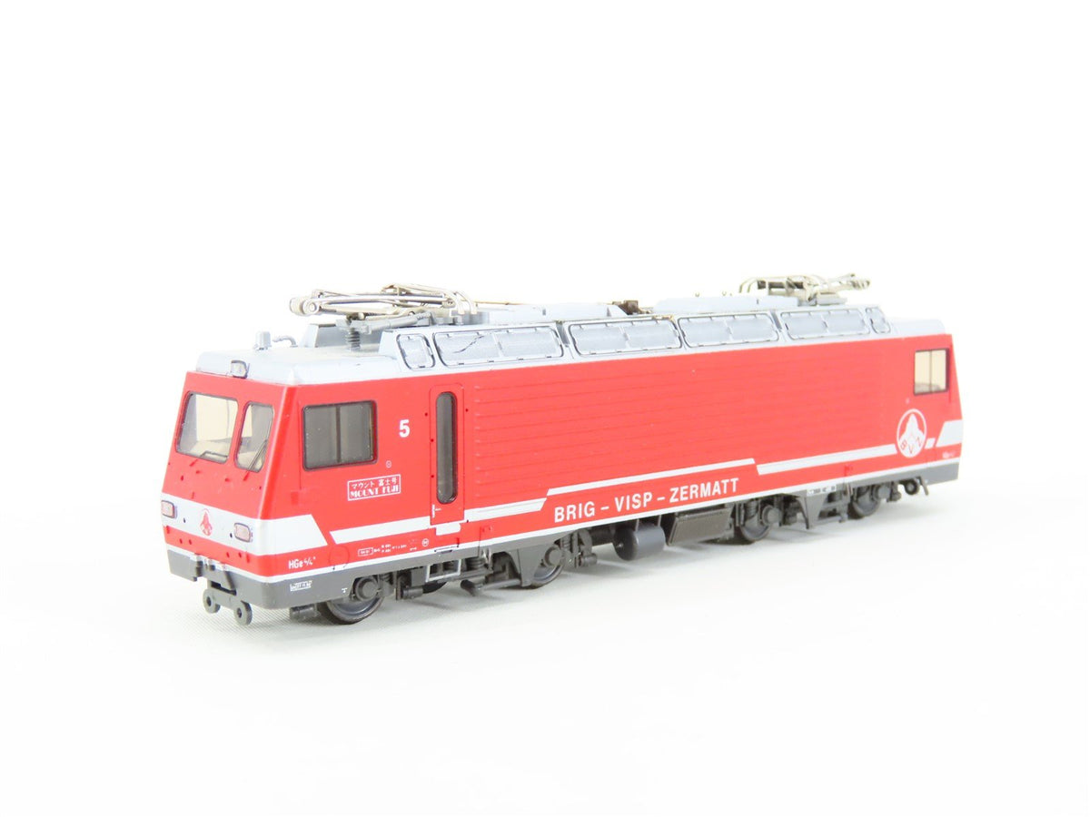 HOm Scale Bemo BVZ Brig-Visp-Zermatt HGe4/4 II Electric Locomotive &quot;Mount Fuji&quot;