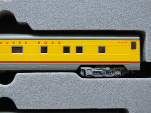 N Kato #106-022 MILW Milwaukee Road/Streamliner Smoothside 4-Car Passenger Set