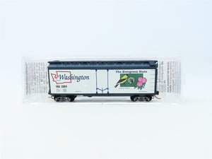N Scale Micro-Trains MTL 02100393 WA Washington State 40' Box Car #1889
