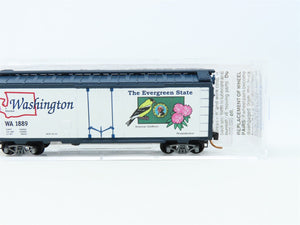 N Scale Micro-Trains MTL 02100393 WA Washington State 40' Box Car #1889
