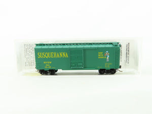 N Scale Micro-Trains MTL 20670 NYSW Susquehanna 40' Boxcar #504