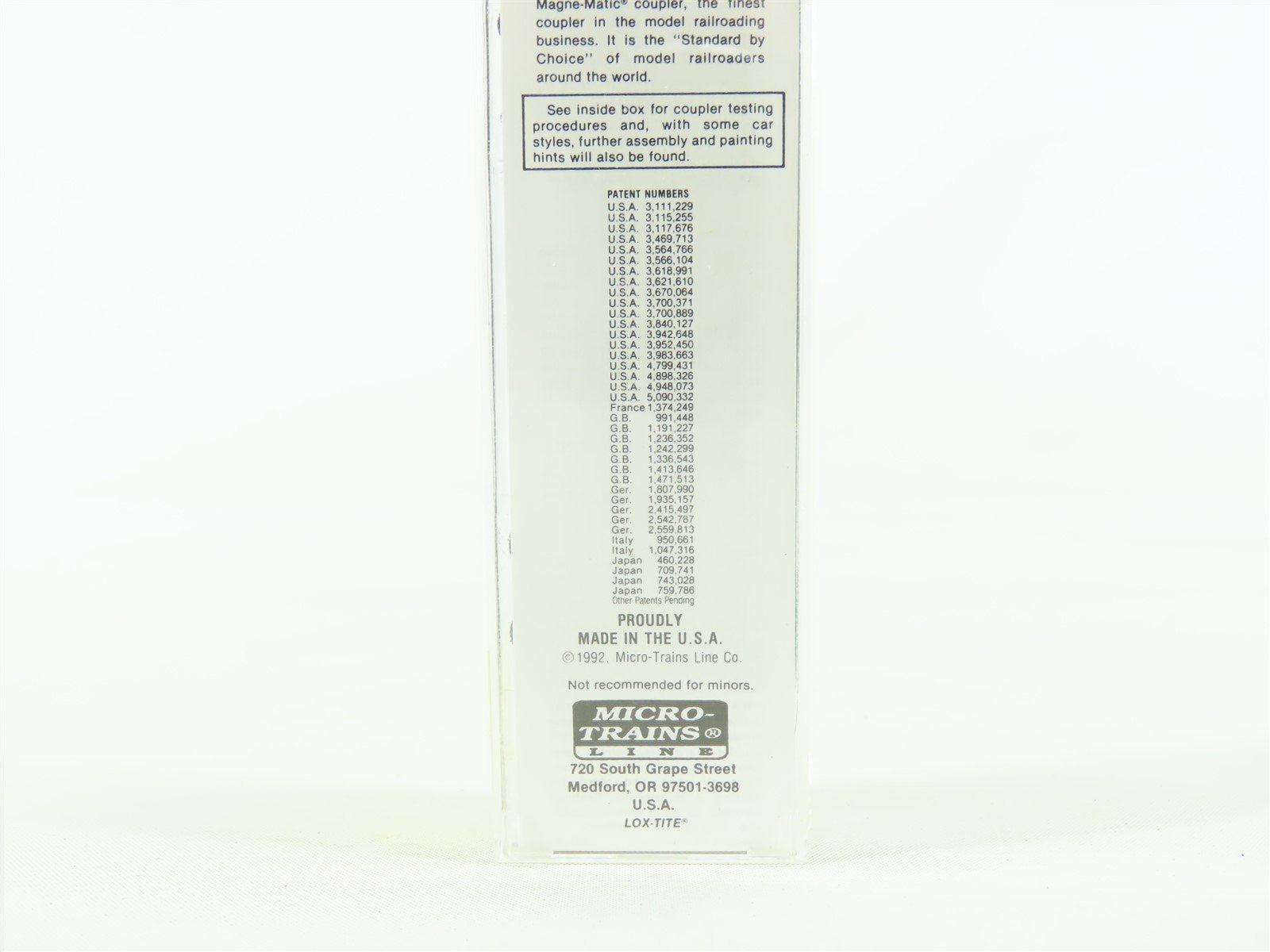 N Scale Micro-Trains MTL 20670 NYSW Susquehanna 40' Boxcar #504