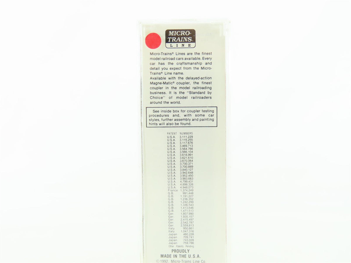 N Scale Micro-Trains MTL 21190 LOVX American Colloid Co 40&#39; Boxcar #9116