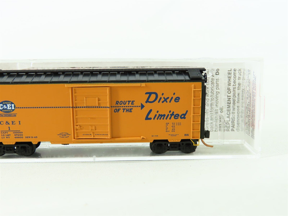 N Scale Micro-Trains MTL 20701 C&amp;EI Chicago &amp; Eastern Illinois 40&#39; Boxcar #1