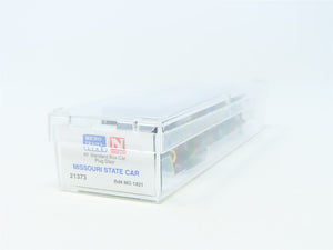 N Scale Micro-Trains MTL 21373 MO Missouri State 40' Plug Door Box Car #1821