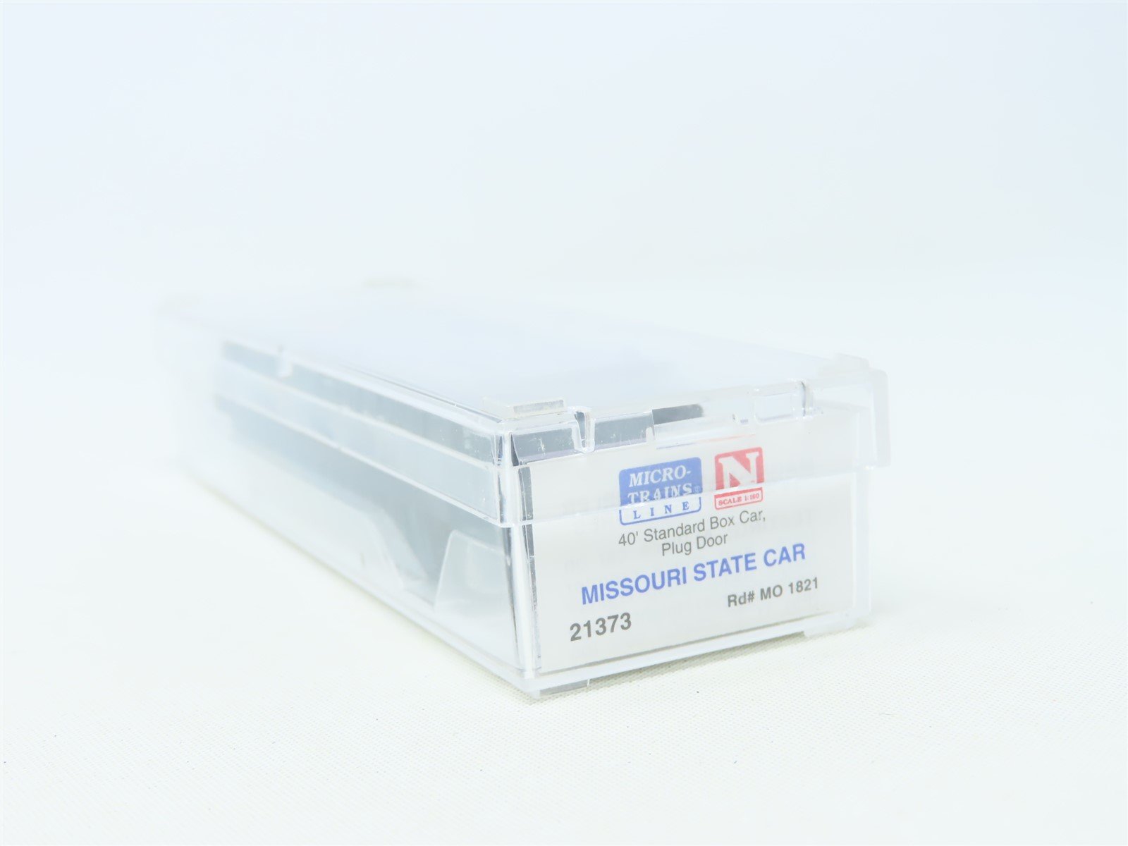 N Scale Micro-Trains MTL 21373 MO Missouri State 40' Plug Door Box Car #1821