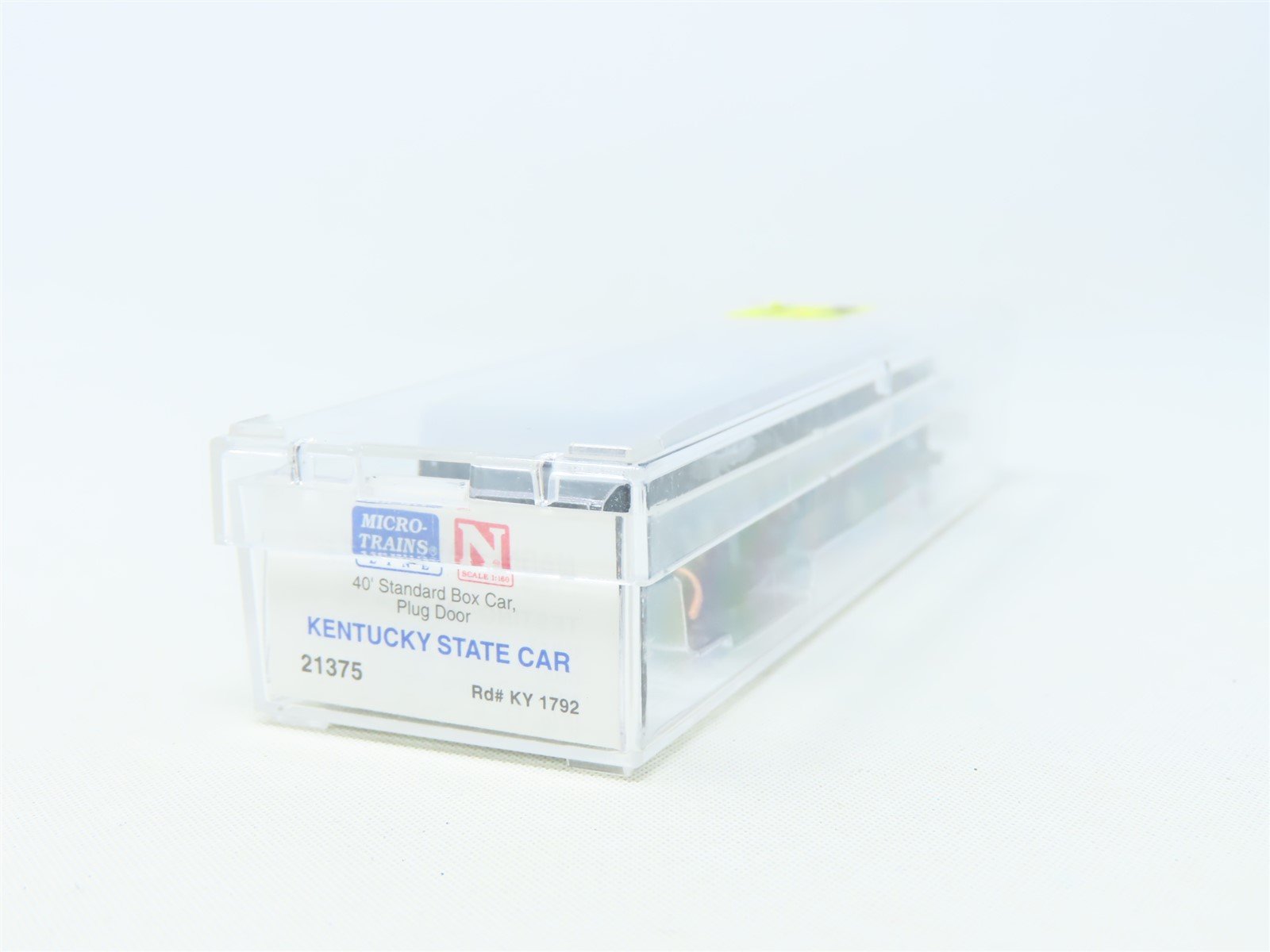 N Scale Micro-Trains MTL 21375 KY Kentucky State 40' Plug Door Box Car #1792