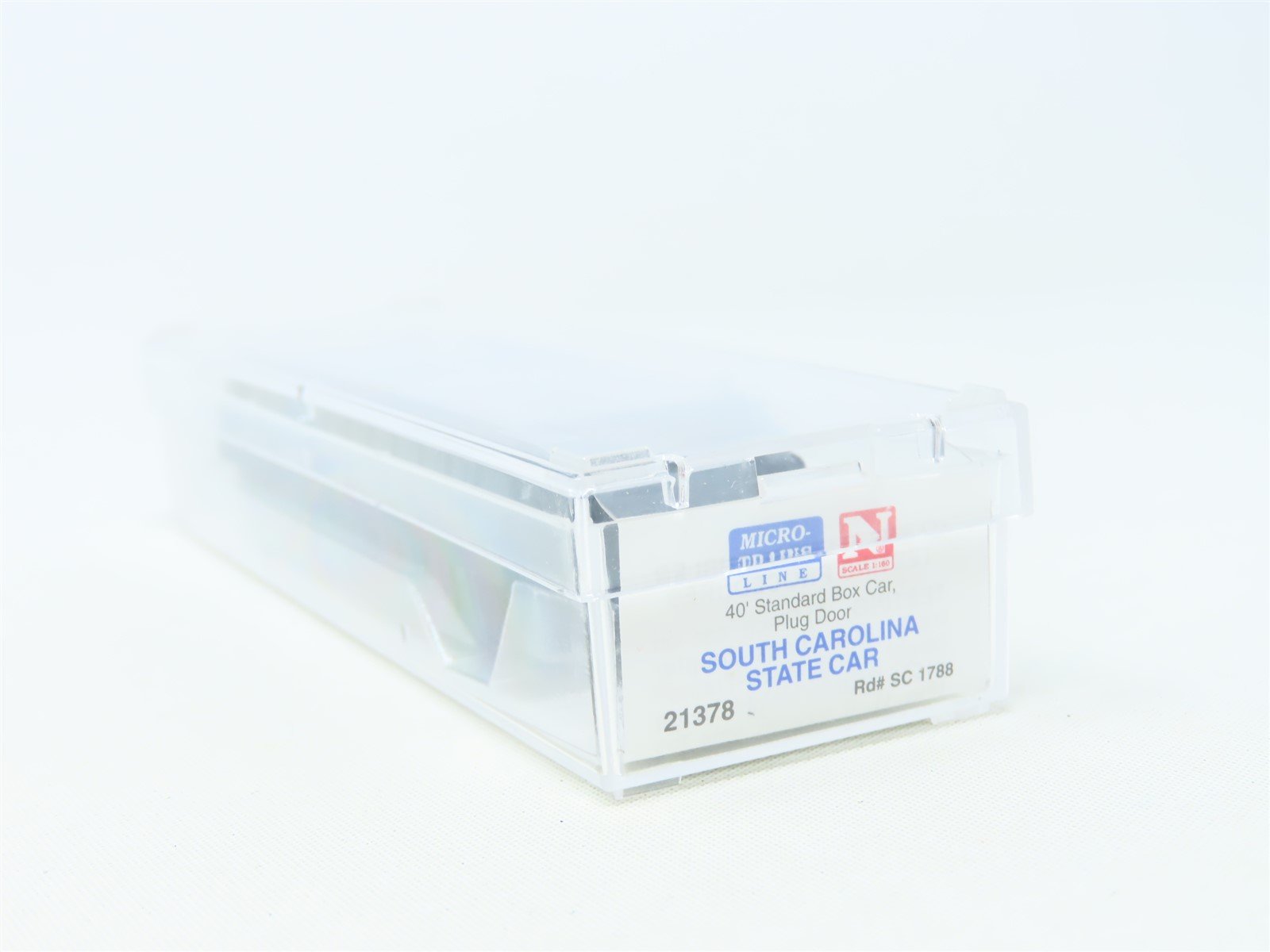 N Scale Micro-Trains MTL 21378 SC South Carolina State 40' Box Car #1788