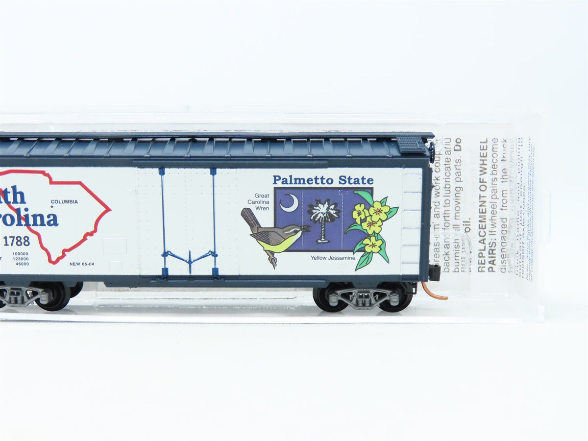 N Scale Micro-Trains MTL 21378 SC South Carolina State 40&#39; Box Car 1788