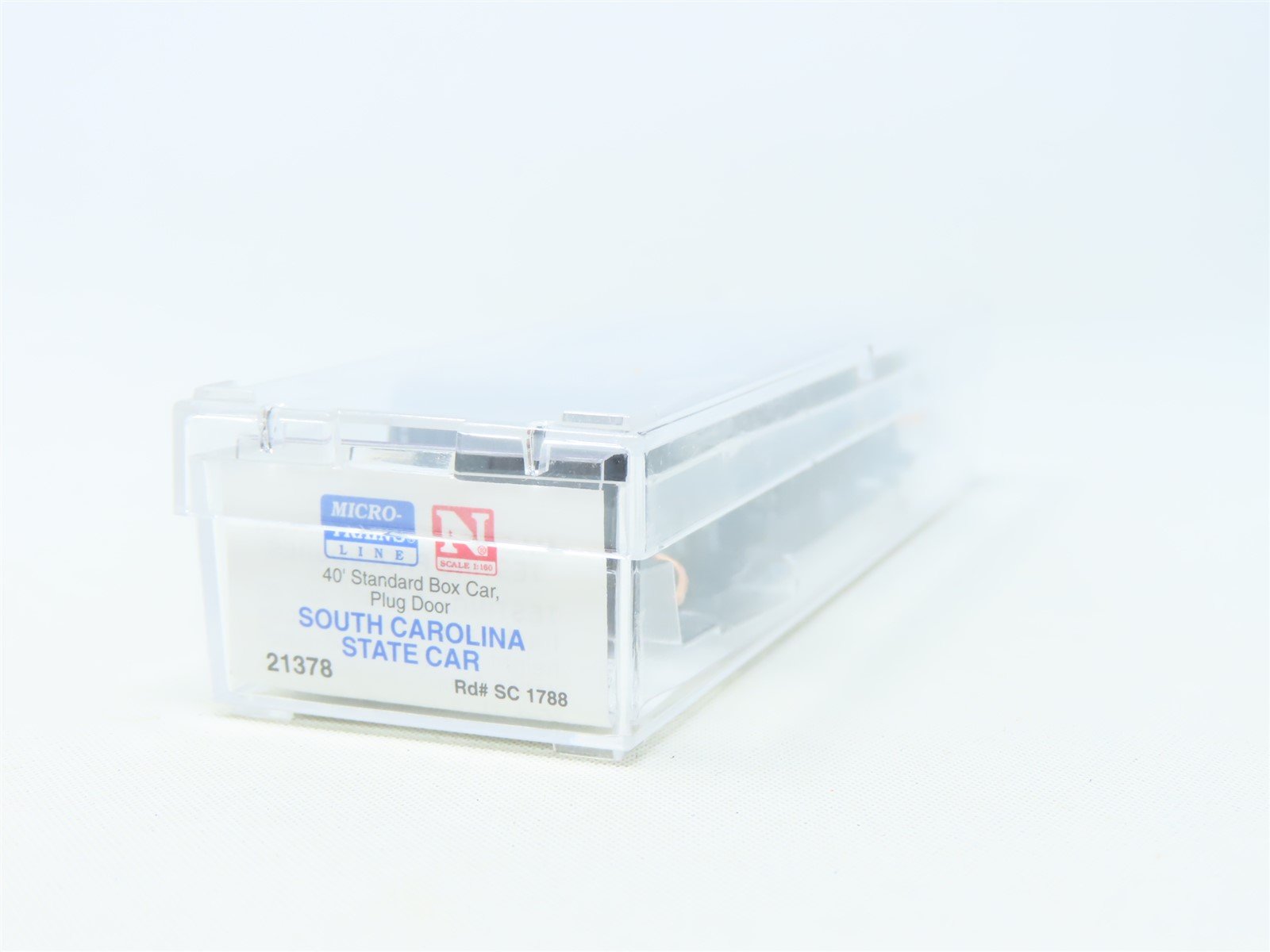 N Scale Micro-Trains MTL 21378 SC South Carolina State 40' Box Car 1788