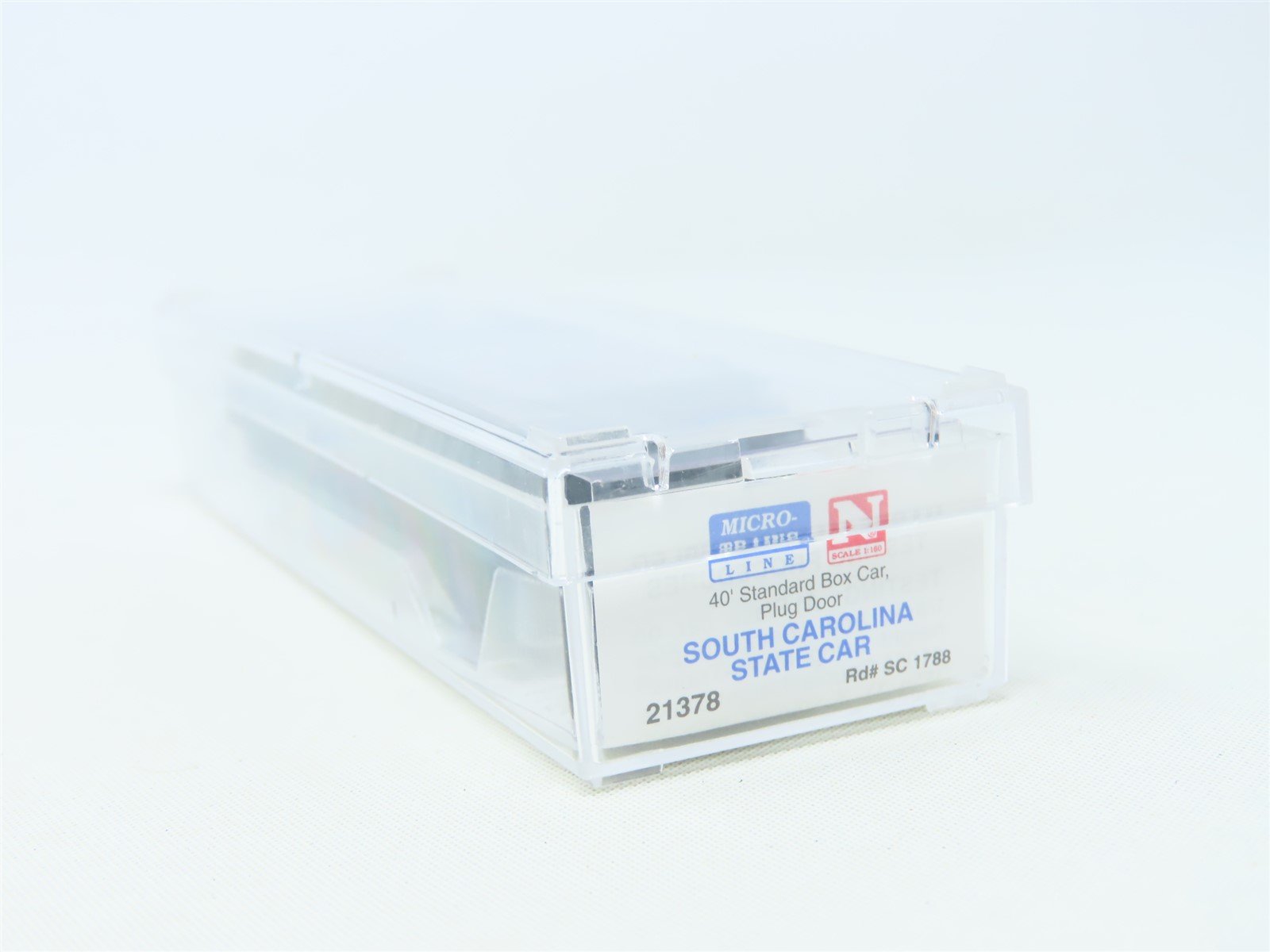 N Scale Micro-Trains MTL 21378 SC South Carolina State 40' Box Car 1788