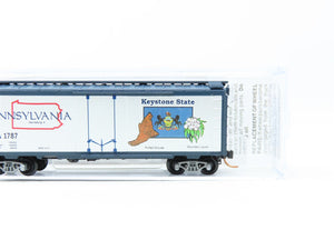 N Scale Micro-Trains MTL 02100410 PA Pennsylvania State 40' Box Car #1787