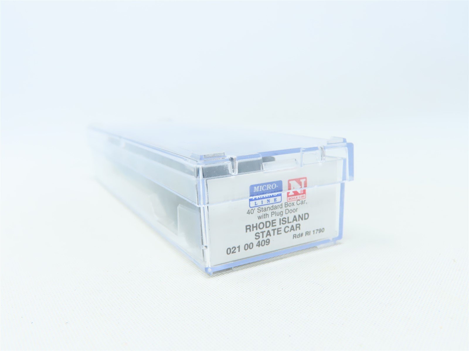N Scale Micro-Trains MTL 02100409 RI Rhode Island State 40' Box Car #1790