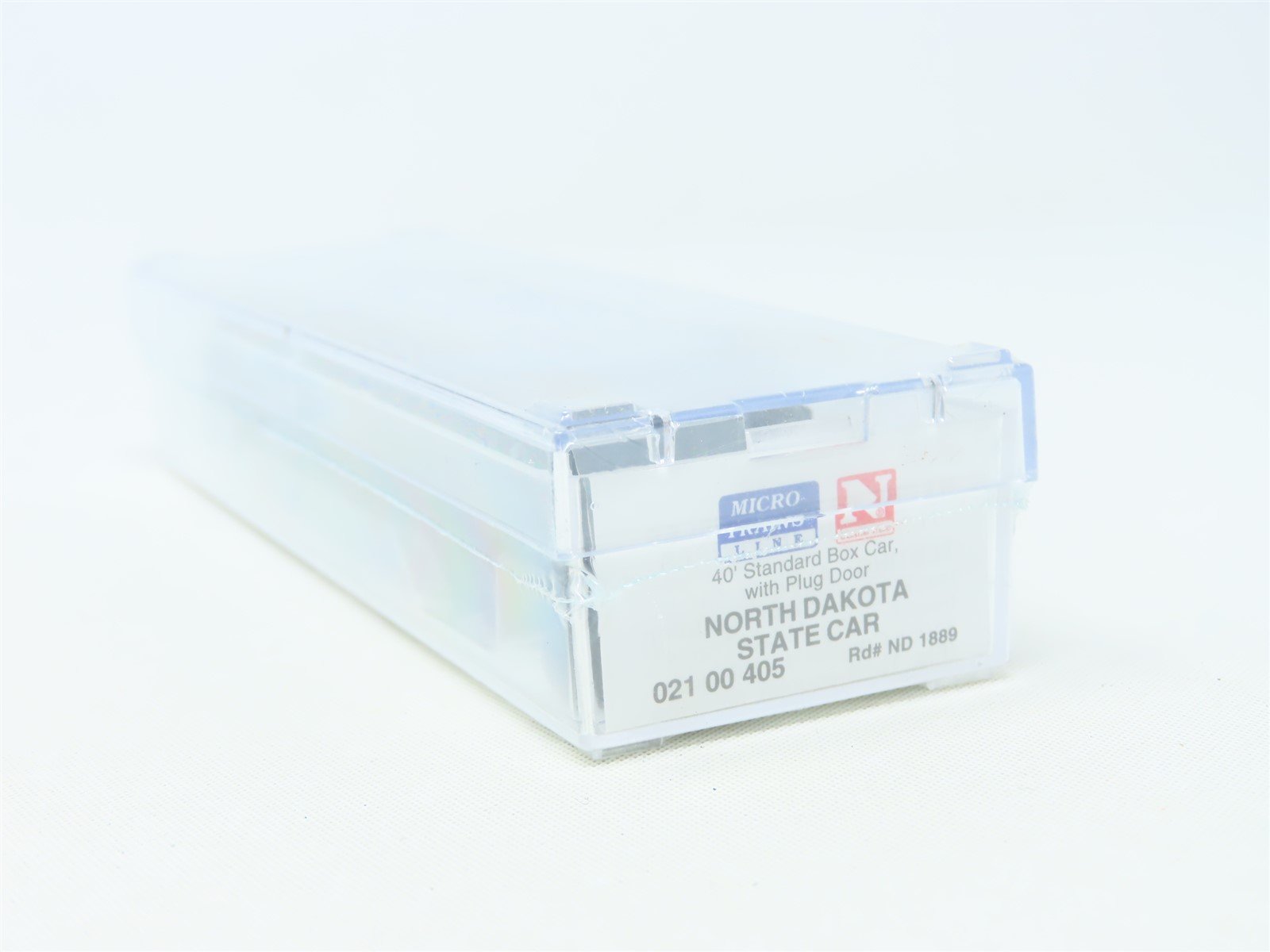 N Scale Micro-Trains MTL 02100405 ND North Dakota State 40' Box Car #1889 Sealed