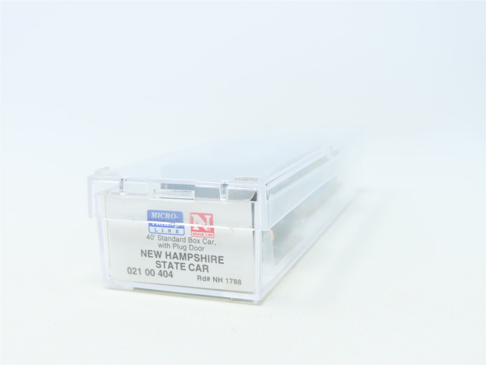 N Scale Micro-Trains MTL 02100404 NH New Hampshire State 40' Box Car #1788