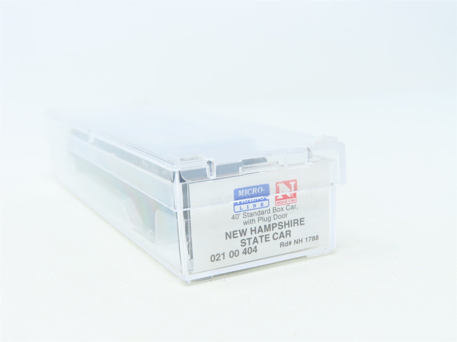 N Scale Micro-Trains MTL 02100404 NH New Hampshire State 40' Box Car #1788