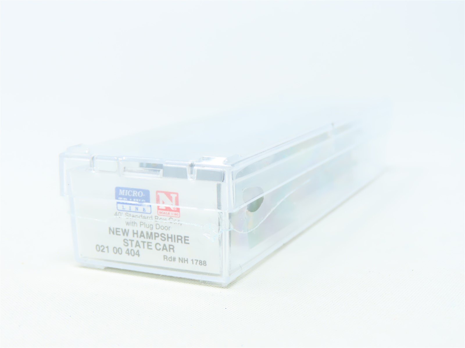 N Scale Micro-Trains MTL 02100404 NH New Hampshire State 40' Box Car 1788 Sealed