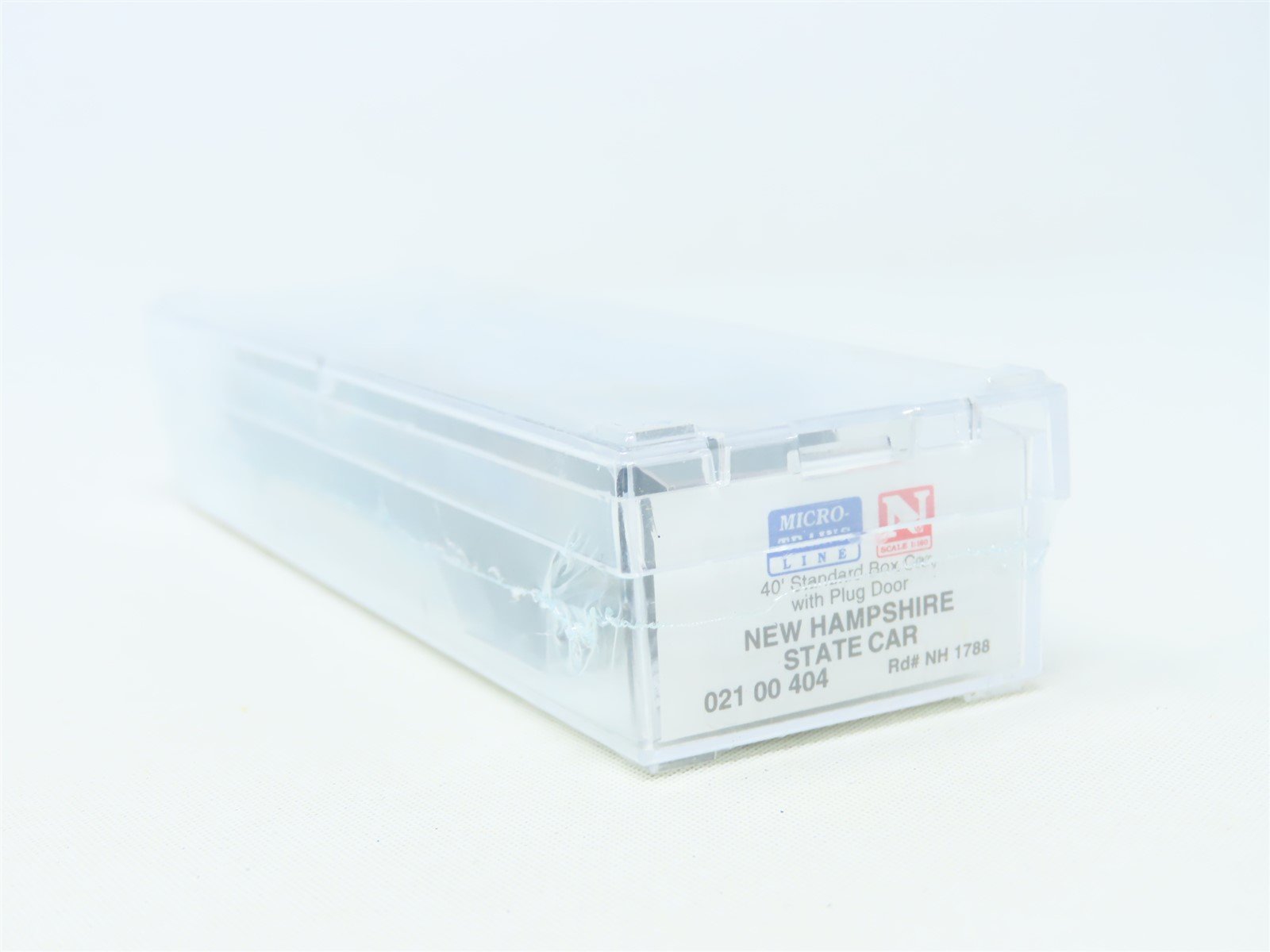 N Scale Micro-Trains MTL 02100404 NH New Hampshire State 40' Box Car 1788 Sealed