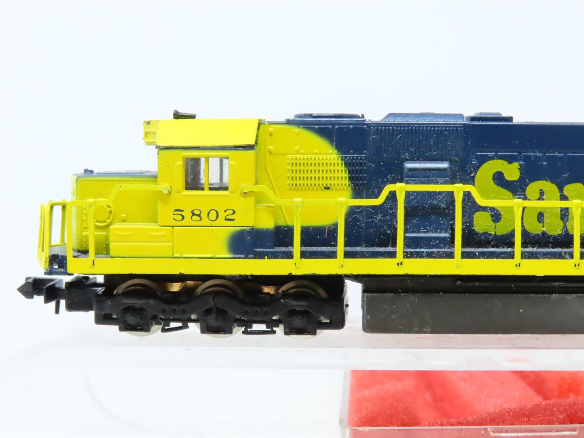 N Scale Con-Cor 0001-02655 ATSF Santa Fe SD50 Diesel Locomotive #5802