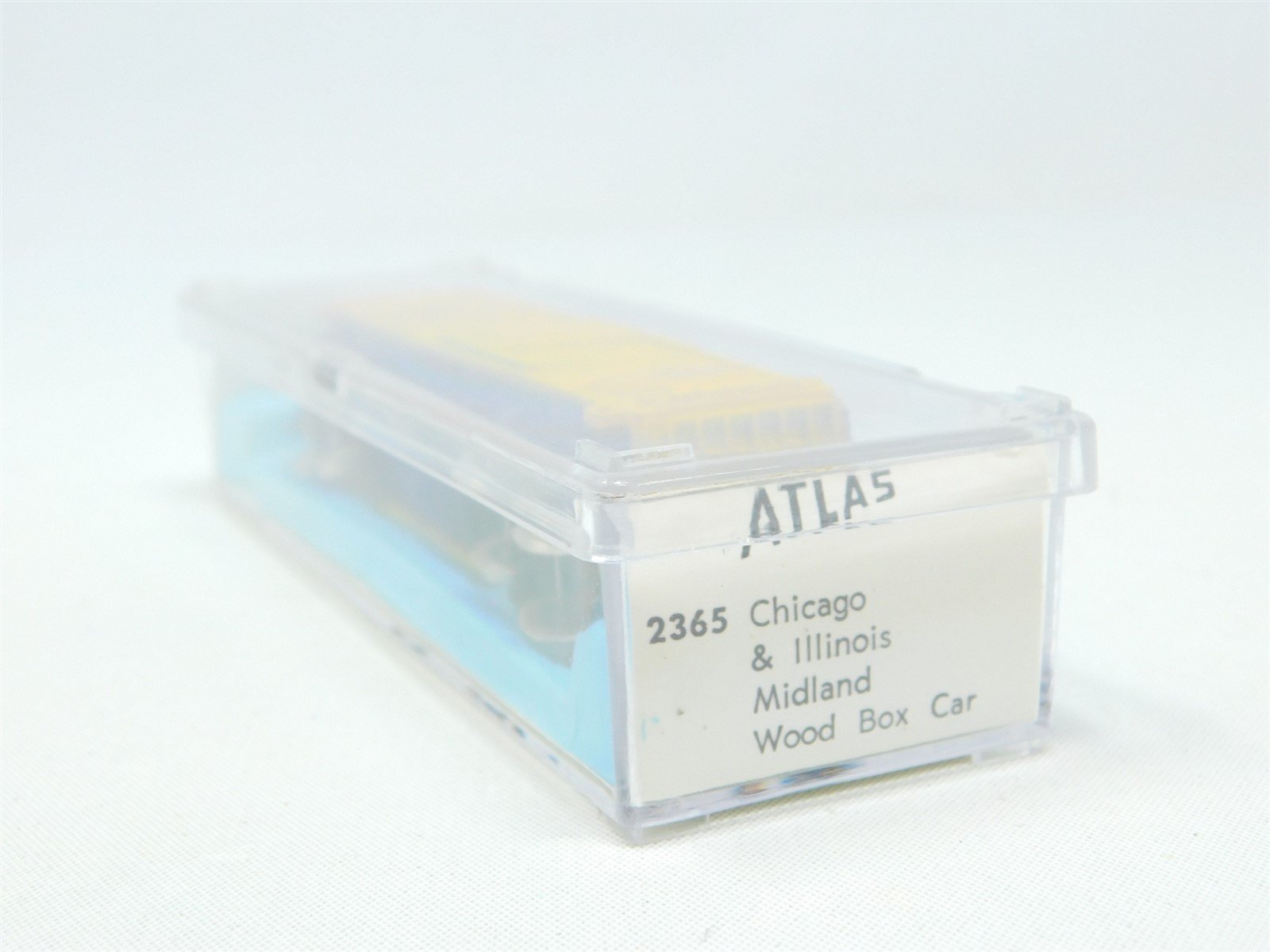 N Scale Atlas 2365 C&IM Chicago & Illinois Midland Wood Box Car #8045