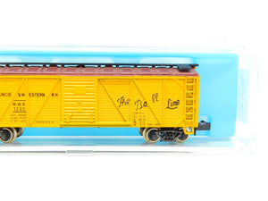 N Scale Atlas MWR Muncie & Western Railroad Wood Box Car #1293