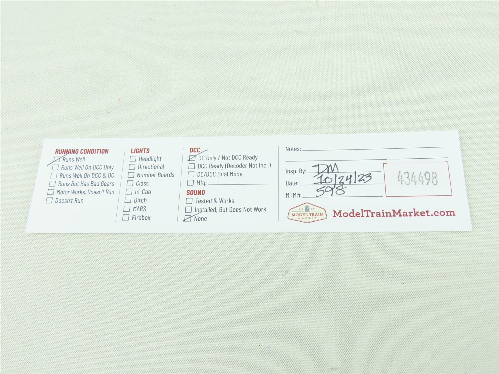 N Sunset Models/KMT BRASS SP 