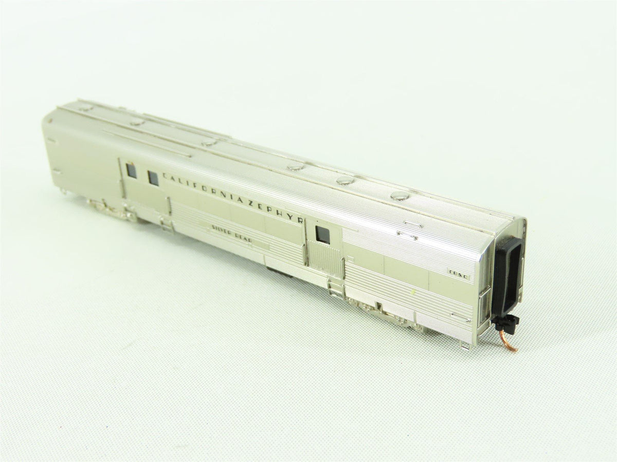 N Oriental Limited/KMT BRASS California Zephyr Plated Baggage Passenger - Custom