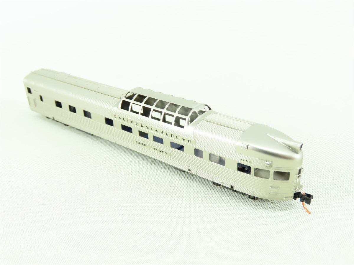 N Oriental Limited/MRC California Zephyr Plated Dome-Obs Passenger Car - Custom