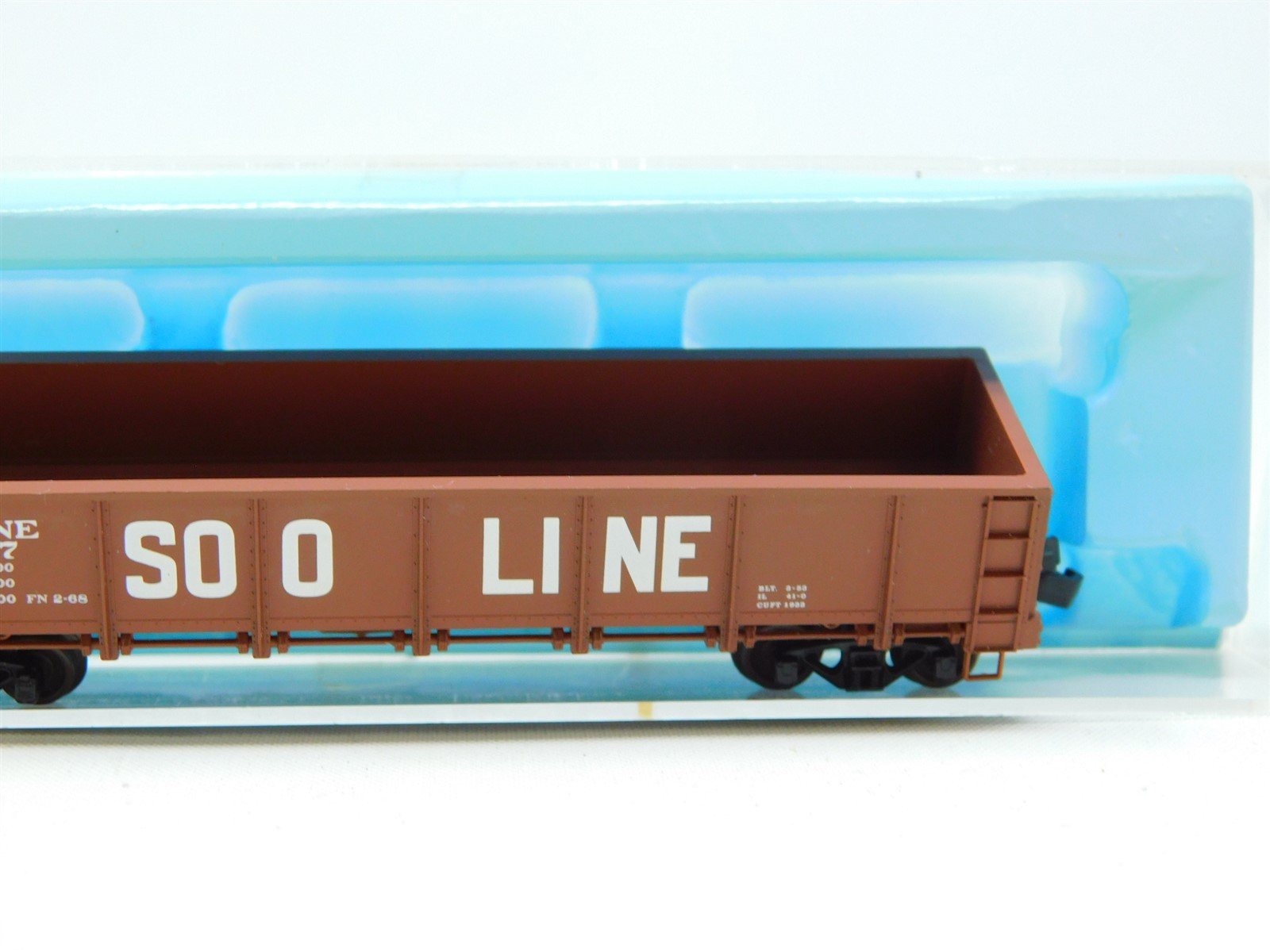 N Scale Micro-Trains MTL 08300020 SOO Line 40' Drop Bottom Gondola #67267