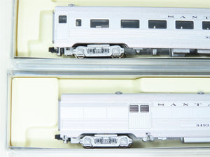 N Scale Kato #106-1604 ATSF Santa Fe Corrugated Passenger 4-Car Set B-2