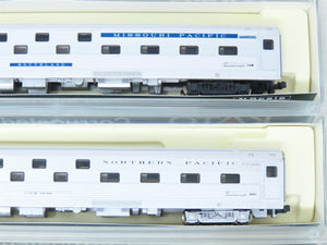 N Scale Kato #106-1901 NP. MP, B&O Slumbercoaches Passenger 4-Car Set E-1