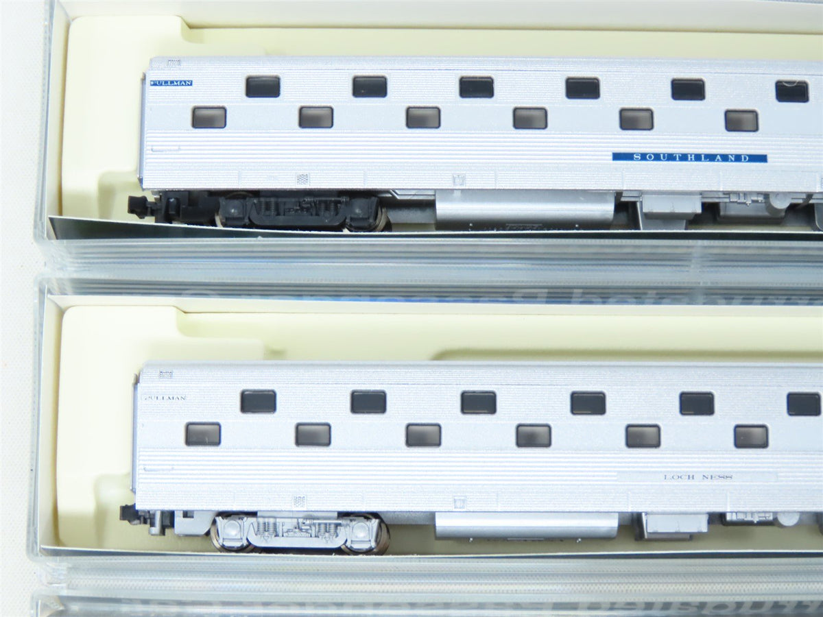 N Scale Kato #106-1901 NP. MP, B&amp;O Slumbercoaches Passenger 4-Car Set E-1