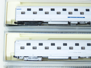 N Scale Kato #106-1901 NP. MP, B&O Slumbercoaches Passenger 4-Car Set E-1