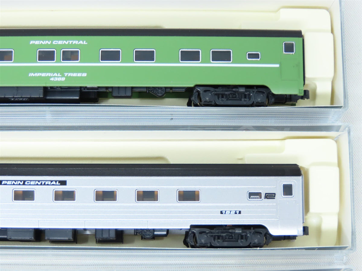 N Scale Kato #106-3521 PC Penn Central Passenger 4-Car Set