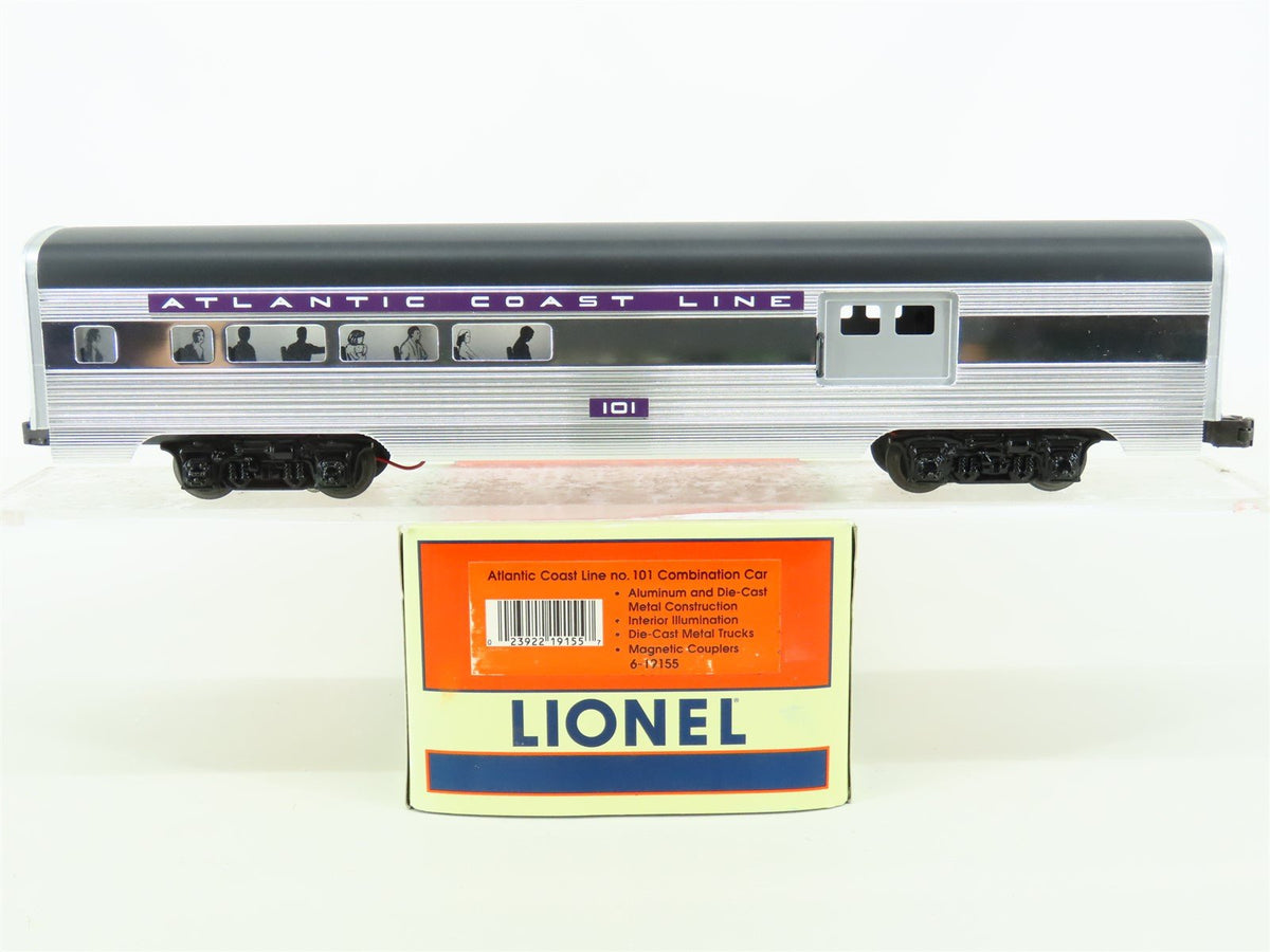 O Gauge 3-Rail Lionel 6-19155 ACL Atlantic Coast Line Combine Passenger #101