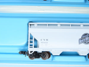 N Scale Atlas #5772 CNW Chicago North Western 2-Bay Centerflow Hopper 3-Pack