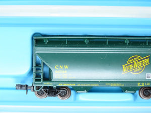 N Scale Atlas #5772 CNW Chicago North Western 2-Bay Centerflow Hopper 3-Pack