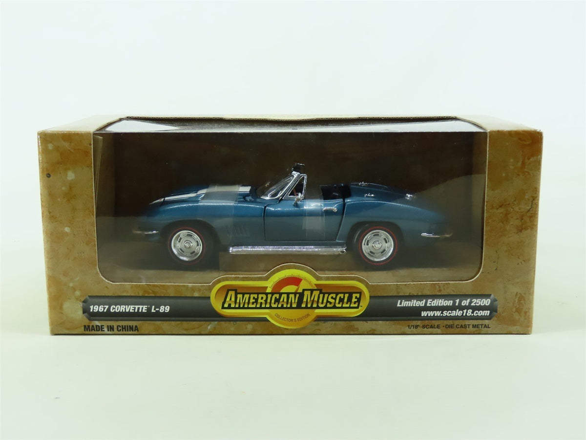 1:18 Scale Ertl American Muscle Collector&#39;s Edition #29111 1967 Corvette L-89