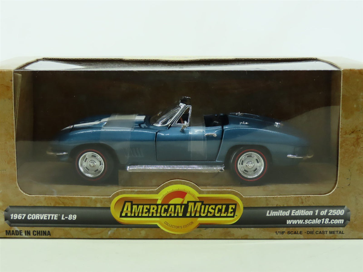 1:18 Scale Ertl American Muscle Collector&#39;s Edition #29111 1967 Corvette L-89