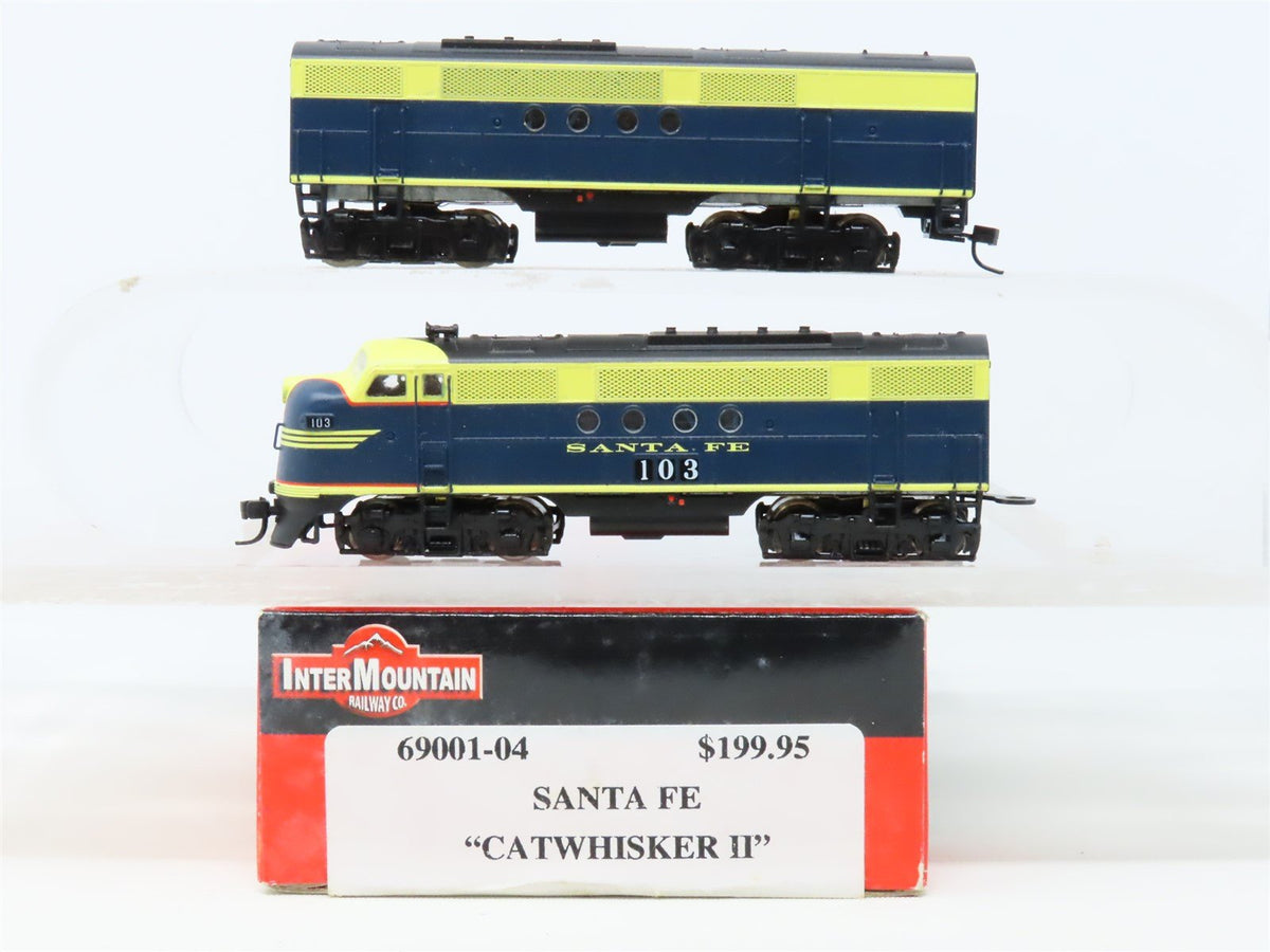 N Scale Intermountain 69001-04 ATSF Santa Fe FTA/FTB Diesel Locos #103