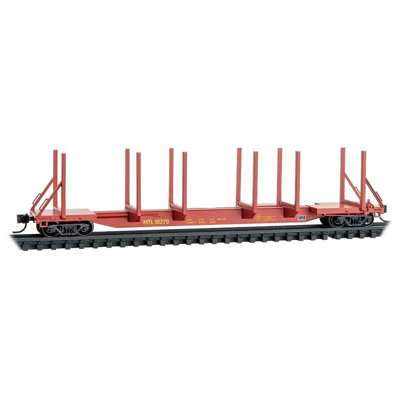 N Micro-Trains MTL 11500100 Medford, Talent &amp; Lakecreek 65&#39; Log Car #18729