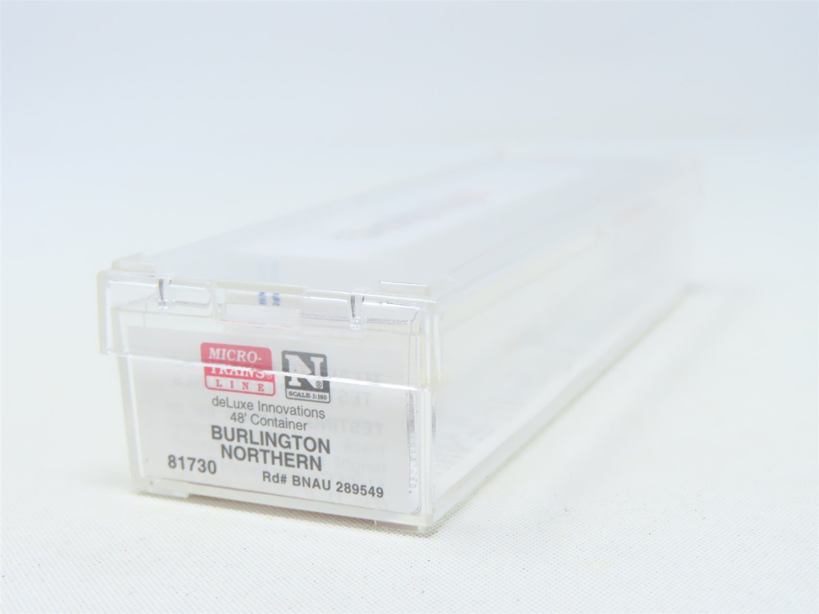 N Scale Micro-Trains MTL 81730 BNAU Burlington Northern 48' Container #289549
