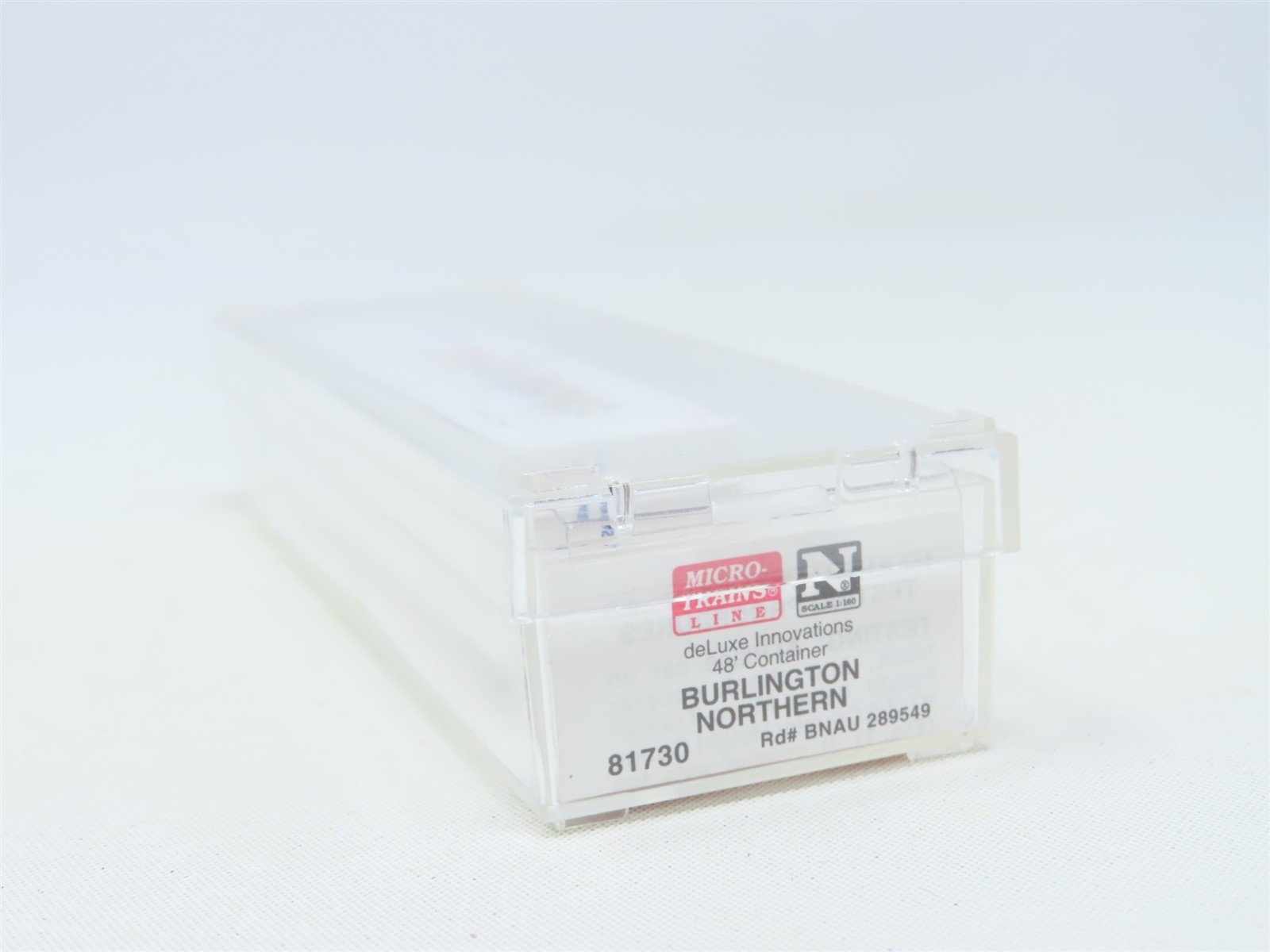 N Scale Micro-Trains MTL 81730 BNAU Burlington Northern 48' Container #289549