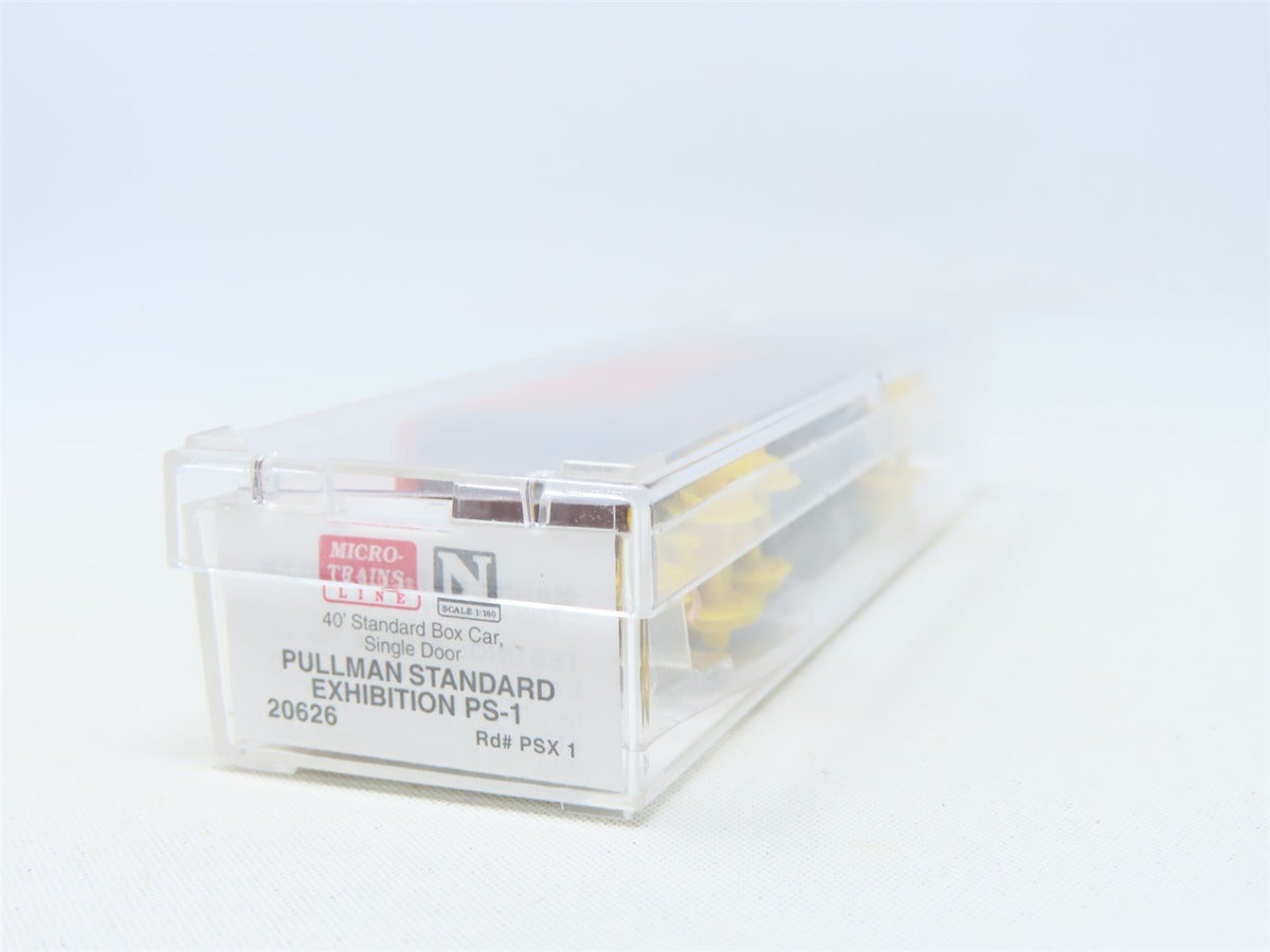 N Scale Micro-Trains MTL 20626 PSX Pullman Standard Exhibition PS-1 Box Car #1