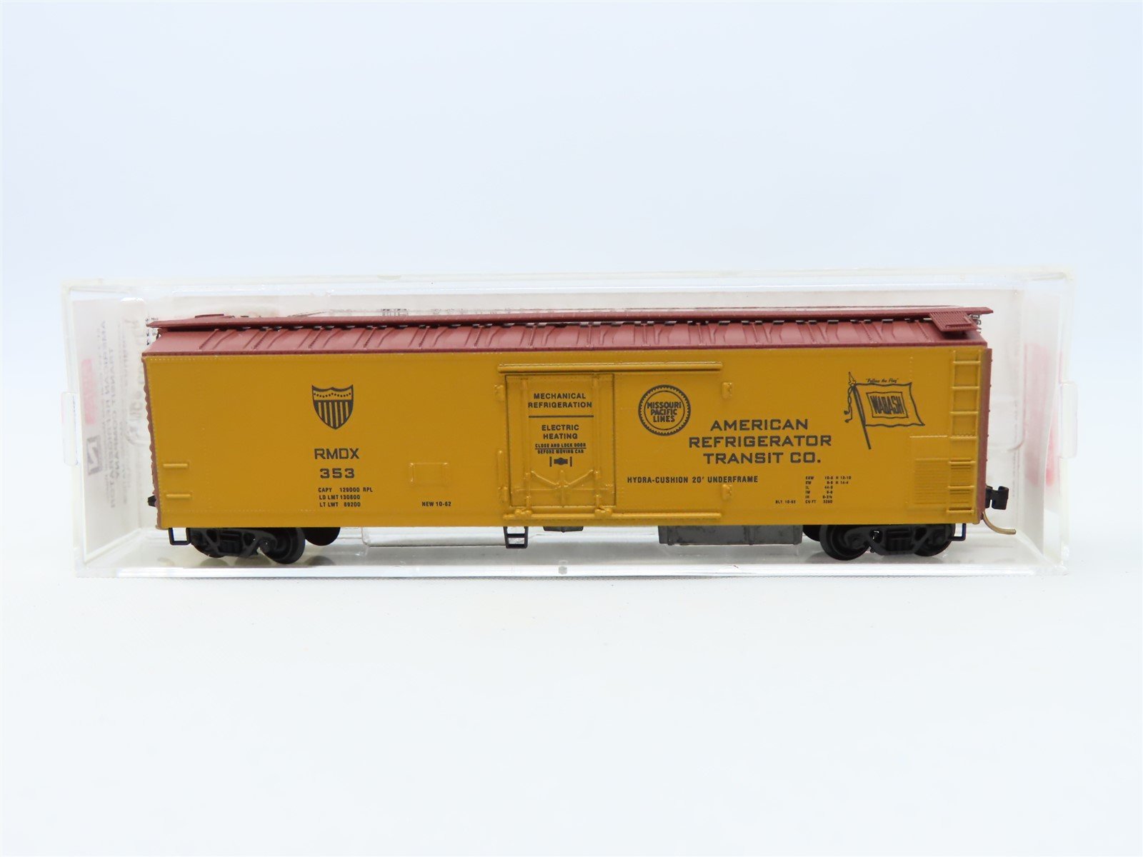 N Scale Micro-Trains MTL 69050 RMDX UP MP WAB Mechanical Reefer #353
