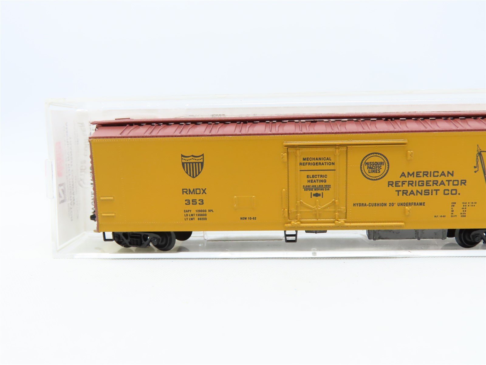 N Scale Micro-Trains MTL 69050 RMDX UP MP WAB Mechanical Reefer #353
